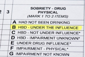 DUI Official Report